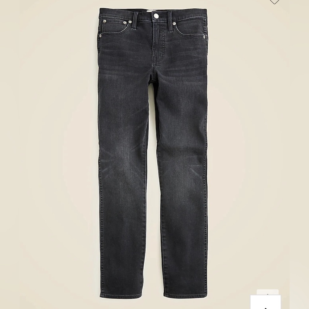 J Crew Vintage Slim Straight 9” Jeans Charcoal size 27P